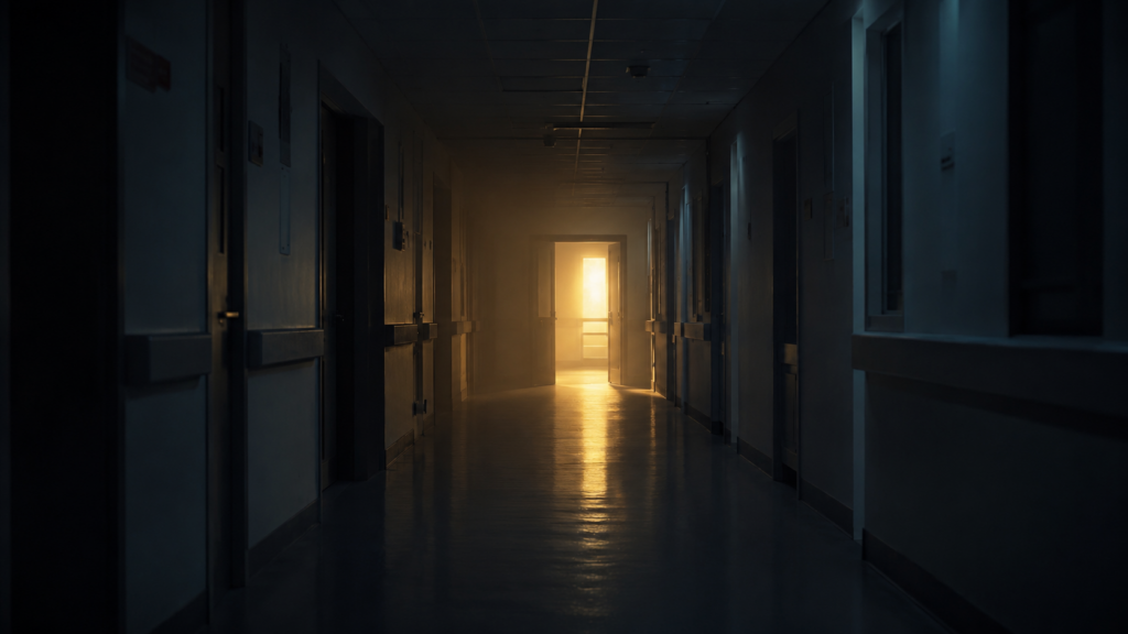 Śmierć kliniczna - ciepłe światło na końcu ciemnego szpitalnego korytarza